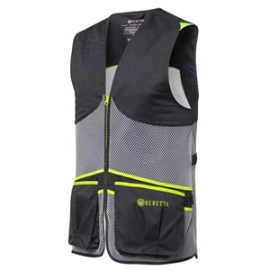 Beretta Usa Corp - Full Mesh Vest Ebony/ice Grey Xs - GT671T155309SZXS