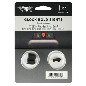 Glock - Amglo Night Sight Set .140 Width .165 Ht - 47283 Glock - Amglo Night Sight Set .140 Width .165 Ht - 47283