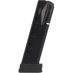 Sig Sauer 8901168 P226 9MM Magazine - Steel, Black, Aluminum Base Plate - 8901168