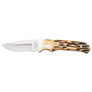 Bear & Son Cutlery 548 Drop Point - Fixed Knife, 2 7/8" Blade, Stag - 548