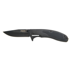 Bear & Son Cutlery 61106 Sideliner - 3 1/2" Blade, Black Zytel Handle - 61106