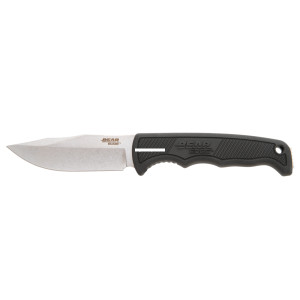 Bear & Son Cutlery 61135 Compact - Fighter, 3 5/8" Blade, Stonewashed - 61135