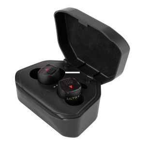 Allen 4111 Ultrx Bionic Fuse Ear - Buds With Charging Case, Dark Gray - 4111