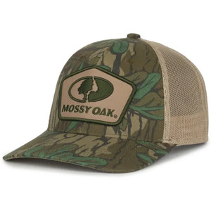 Outdoor Cap MOFS53 Mossy Oak Patch - Logo Meshback Cap, Mossy Oak - MOFS53