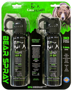 UDAP 225GG2 2 PK Griz Guard Bear - Spray w/GrizGuard Holster 7.9oz-225g - 225GG2 UDAP 225GG2 2 PK Griz Guard Bear - Spray w/GrizGuard Holster 7.9oz-225g - 225GG2