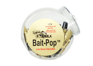 Bait-Pop BPW008CD24 Gold - Counter - Display 24 pk - Live Sonar - BPW008CD24