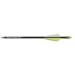 Carbon Express Thunder Express Arrows Black 26 in. 3 pk. - G0326 Carbon Express Thunder Express Arrows Black 26 in. 3 pk. - G0326