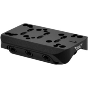 Warne Red Dot Mount Riser Fits Shotgun Rib - 6108M