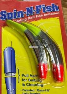 Yakima Bait 2703-Y278 SPINFISH, 3" - Rod Man, Custom Color, Trolling - 2703-Y278 Yakima Bait 2703-Y278 SPINFISH, 3" - Rod Man, Custom Color, Trolling - 2703-Y278