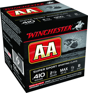 Winchester AASC418 AA Shotshell 410 - GA 2-1/2" 1/2oz 25Rnd Super Sport - AASC418