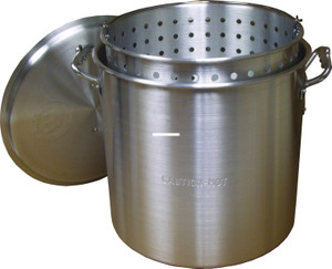 King Kooker KK60 60Qt Aluminum Pot - Basket Lid - KK60 King Kooker KK60 60Qt Aluminum Pot - Basket Lid - KK60