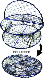 Promar TR-632A Heavy Duty - Collapsible Crab Pot 32"x12"Poly - TR-632A Promar TR-632A Heavy Duty - Collapsible Crab Pot 32"x12"Poly - TR-632A