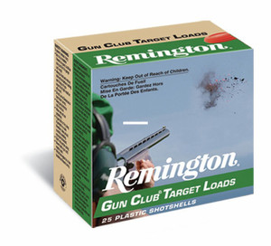 Remington 20239 Gun Club Shotshell - 20 GA, 2-3/4 in, No. 7-1/2, 7/8oz - 20239 Remington 20239 Gun Club Shotshell - 20 GA, 2-3/4 in, No. 7-1/2, 7/8oz - 20239