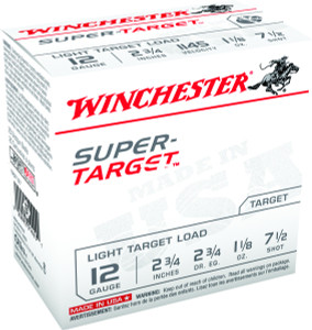 Winchester TRGT127 Super-Target - Shotshell 12 GA, 2-3/4 in, No. - TRGT127