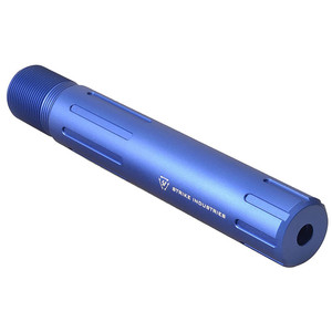 Strike Industries - Carbe Length Pistol Recvr Ext Blue - SIARCARPRESLICKBLU