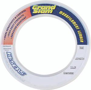 AFW - Grand Slam Mono Leader - Clear 80lb 50yd - C-B-80CL AFW - Grand Slam Mono Leader - Clear 80lb 50yd - C-B-80CL