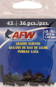 AFW - Single Barrel Sleeve - Black Sz3 36pk - J03B-A AFW - Single Barrel Sleeve - Black Sz3 36pk - J03B-A