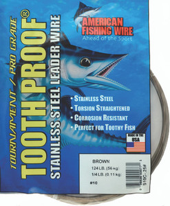 AFW - Tooth Proof Wire - Camo 30ft 27lb .028 Dia - S02C-0