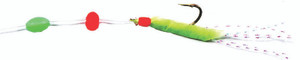 Ahi - Ahi Sabiki Rig - Glow Fish Skin Sz14 - SB-101G Ahi - Ahi Sabiki Rig - Glow Fish Skin Sz14 - SB-101G