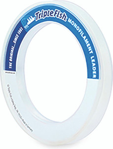 AFW - Triple Fish Mono Leader - Clear 125lb 50yd - TFM-B50-125CL AFW - Triple Fish Mono Leader - Clear 125lb 50yd - TFM-B50-125CL