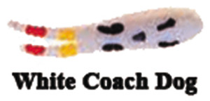 Betts - Grunt Grub Spin-nickel - 1/16oz White Coach Dog - 022GRRL-42N