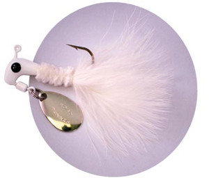 Blakemore - Marabou Road Runner - 1/16oz White/white - 1002-001 Blakemore - Marabou Road Runner - 1/16oz White/white - 1002-001