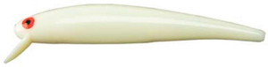 Bomber - Long A Jerkbait - 4.5in 3/8oz Bone/red Eye - B15ABON-1