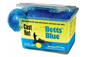 Betts - Blue Mono Cast Net - 8ft 1/2in Blue Mesh - 15B-8