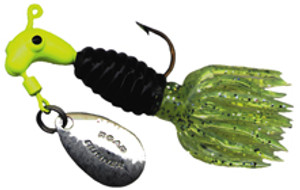 Blakemore - Crappie Tamer Road Runnr - 1/8oz Chart/blk/chart - 1803-030 Blakemore - Crappie Tamer Road Runnr - 1/8oz Chart/blk/chart - 1803-030
