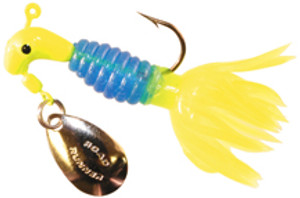 Blakemore - Crappie Tamer Road Runnr - 1/8oz Blue/chart - 1803-093 Blakemore - Crappie Tamer Road Runnr - 1/8oz Blue/chart - 1803-093