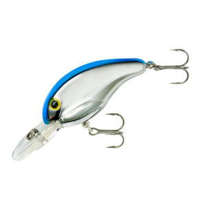 Bandit - Deep Diver 8ft Crankbait - 2in 1/4oz Chrome/blu Bk - BDT232