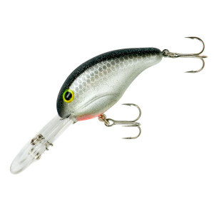 Bandit - Dbl Deep 12ft Crankbait - 2in 3/8oz Slvr Minno Spk - BDT376