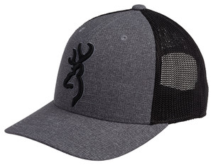 Browning - Realm Mesh Back Cap - Charcoal 1sz - Browning - Realm Mesh Back Cap - Charcoal 1sz -