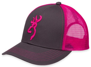 Browning - Ladies Flashback Cap - Charcoal/neon 1sz - 308177771