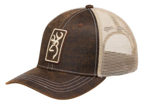 Browning - Saltwood Mesh Back Cap - Brown 1sz - 308717881