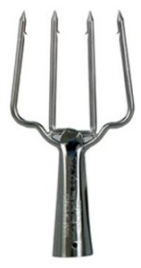 B&M - Stainless Fish Spear - 4-tine 3.5x7in - 4XPKS B&M - Stainless Fish Spear - 4-tine 3.5x7in - 4XPKS