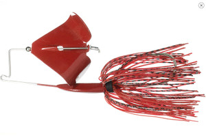 Boogerman - Clacker Buzzbait - 1/4oz Red Tiger/red Bld - BBOOG46R14 Boogerman - Clacker Buzzbait - 1/4oz Red Tiger/red Bld - BBOOG46R14