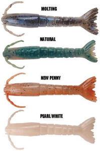 Berkley - Gulp Alive Shrimp - Pint 3in Assorted - GAPSHR3-AST1