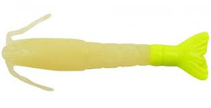 Berkley - Gulp Alive Shrimp - Pint 3in Glow/chart Tl - GAPSHR3-GLC