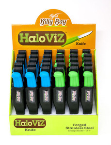 Betts - Billy Bait Knife Display - 30ea 3.75in Ss Bait W/sh - BKD-30