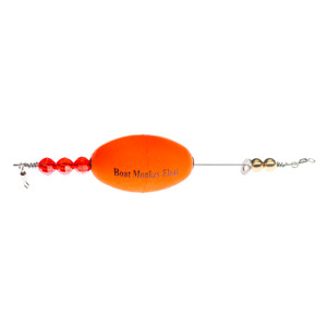 Boat Monkey - Oval Float Rig - 2.5in Red - BMO-05 Boat Monkey - Oval Float Rig - 2.5in Red - BMO-05