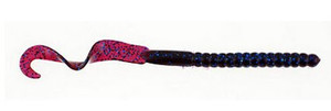 Berkley - Powerbait Power Worm - 10in 8bg Blue Fleck - PBBPW10-BF