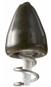 Bullet Weight - Screw In Worm Weight - Black 5/16oz 4pk - FRP516 BLK