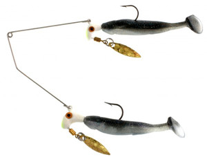 Blakemore - Bang Shad Buffet Rig - 3/16oz #2 Black Shad - RBS02-141 Blakemore - Bang Shad Buffet Rig - 3/16oz #2 Black Shad - RBS02-141