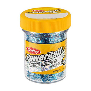 Berkley - Sparkle Crappie Nibbles - 1.2oz Blue Ice - SCSN-BICE