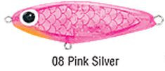 B & L Bait Company - Paul Browns Soft Dine Xl - 3.25in 1/2oz Pink/silver - SDXL-08