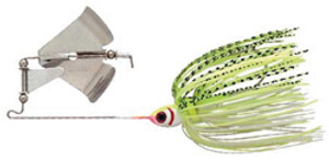 Booyah - Clacker Buzzbait - 3/8oz White/chart Shad - BYB38606 Booyah - Clacker Buzzbait - 3/8oz White/chart Shad - BYB38606