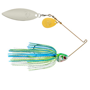Booyah - Covert Spinnerbait - 1/2oz G/n-cw-wht/cht/blu - BYCVS12GNT730