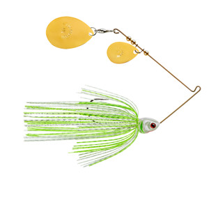Booyah - Covert Spinnerbait - 3/8oz G-co-wht/cht/slv - BYCVS38GGC729