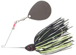 Booyah - Moontalker Spinnerbait - 1/2oz Col-black/chart - BYMT12604